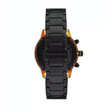 Emporio Armani Chronograph Black Stainless Steel Watch AR11548 - image 3