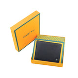 Fabian Leather Black Wallet For Men - FMW-SLG1-B - image 3