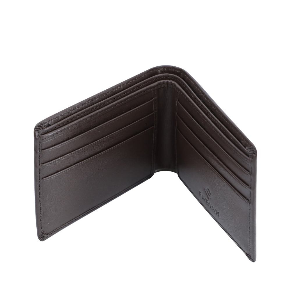 Fabian Leather Brown Wallet For Men - FMW-SLG30-BR - image 2