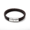 Fabian Men's Brown Black Bracelet FMB-JMYLB108-BBL