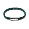 Fabian Men's Nautral Green and Black Bracelet FMB-JMYLB113-BLGR