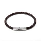 Fabian Men's Wonderful Brown Black Bracelet FMB-JMYLB106-BBL