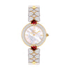 GF Ferre Women's Mother of Pearl Dial Gold Plated Zircon Watch GFGP7800LZ