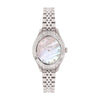 GF Ferre Women's Mother of Pearl Dial Stainless Steel Zircon Watch GFSS8063LZ
