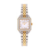 GF Ferre Women's Mother of Pearl Dial Two-Tone Zircon Watch GFTG170083LZ