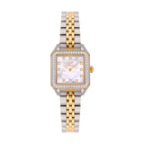 GF Ferre Women's Mother of Pearl Dial Two-Tone Zircon Watch GFTG170083LZ