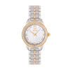 GF Ferre Women's Silver Dial Two-Tone Zircon Watch GFTG5027LZ