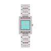 GF Ferre Women's Tiffany Dial Stainless Steel Zircon Watch GFSSTF170027LZ