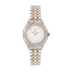 GF Ferre Women's White Dial Two-Tone Zircon Watch GFTG8064LZ