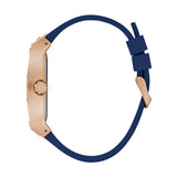 Guess Mens Blue Rose Gold Tone Multi Function Watch GW0786G2 - image 4