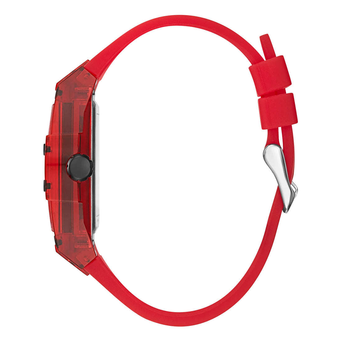 Guess Red Case Red Silicone Watch GW0203G5 - image 2