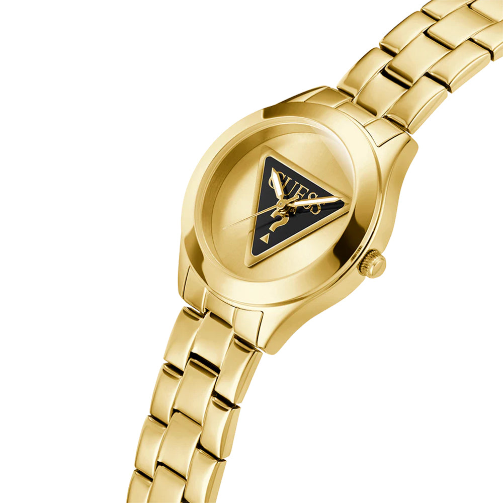 Guess Tri Plaque Gold-Tone Analog Watch GW0675L2 - image 2
