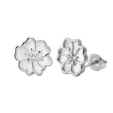 Juvenis Flower Earrings JLJ-CG21E0408S-BLU-SS-ER - image 10