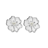 Juvenis Flower Earrings JLJ-CG21E0408S-BLU-SS-ER - image 3
