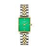 Juvenis Venjis Gold Steel Square Watch JVB0066P