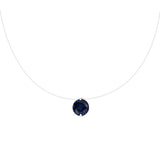 Lencia White Cubic Zirconia Crystal Necklace - image 4