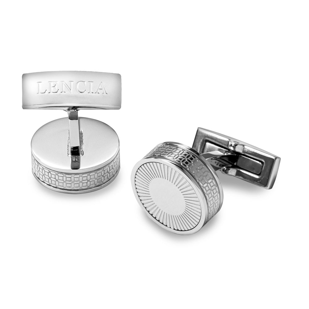 Lencia Cufflink Silver - LCF-LS-2262 - image 3