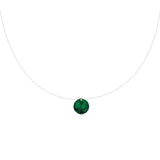 Lencia White Cubic Zirconia Crystal Necklace - image 6