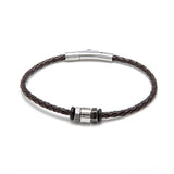 Lencia Men's Brown Bracelet LMB-190901