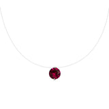Lencia White Cubic Zirconia Crystal Necklace - image 8
