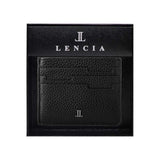 Lencia RFID Protected Floater DD Pattern Leather Card Holder LMWC-16669FDD - image 5