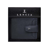Lencia RFID Protected Saffiano Pattern Men Leather Wallet LMW-16667GS - image 14