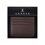 Lencia RFID Protected Scarlet Nappa Pattern Leather Card Holder LMWC-16673SN - image 24
