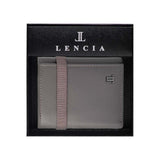 Lencia RFID Protected Scarlet Nappa Pattern Men Leather Wallet LMW-16671LSN - image 14