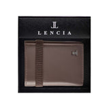 Lencia RFID Protected Scarlet Nappa Pattern Men Leather Wallet LMW-16671LSN - image 24