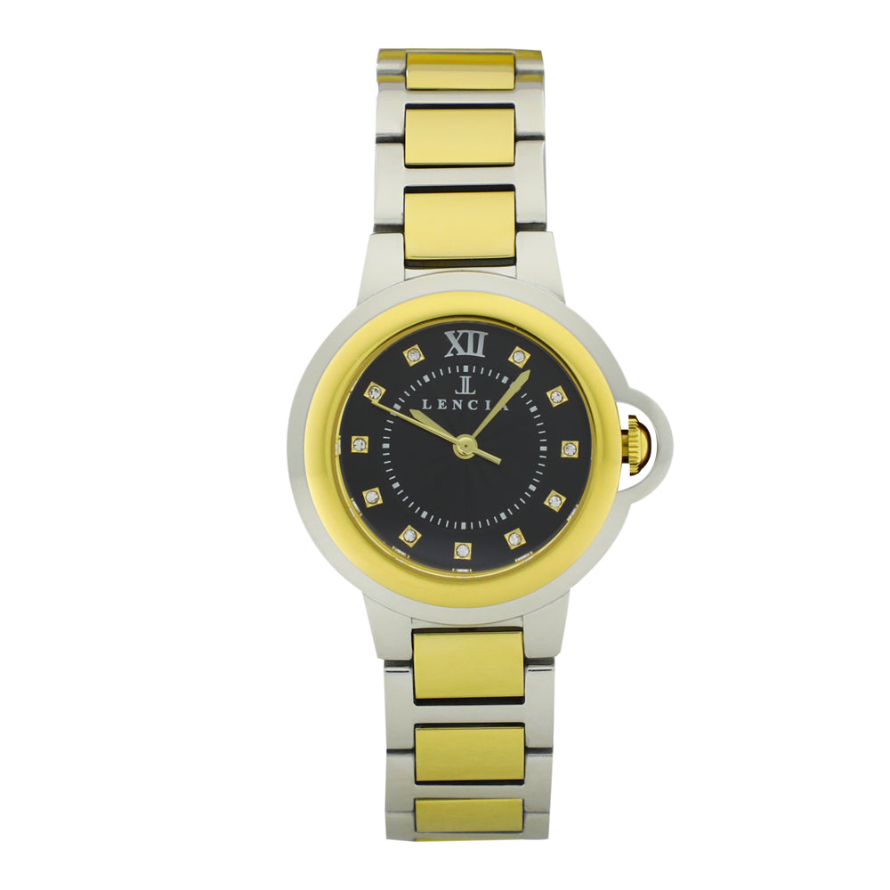 Lencia Stainless Steel Women Analog Watch-LC7174H