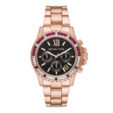 Michael Kors Everest Chronograph Rose Gold-Tone Stainless Steel Watch