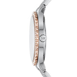 Michael Kors Layton Three-Hand Rose Gold-Tone Stainless Steel Watch - image 5