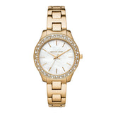 Michael Kors Liliane Three-Hand Rose Gold-Tone Stainless Steel Watch - image 7