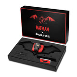 Police Batman Crusader Set Black Gold Chronograph Silicone Mens Watch PEWGQ0089902 SET - Image 6