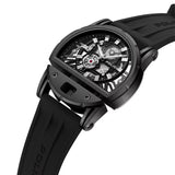 Police Daintree 2.0 Skeleton Black Silicone Strap Mens Watch PEWGM0081507 - Image 2