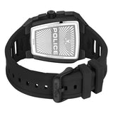 Police Multifunction Black Dial Black Silicone Strap Mens Watch PEWGQ0056801 - image 3