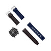 Police Portland Multifunction Men's Leather Silicone Watch PEWGF00814X2