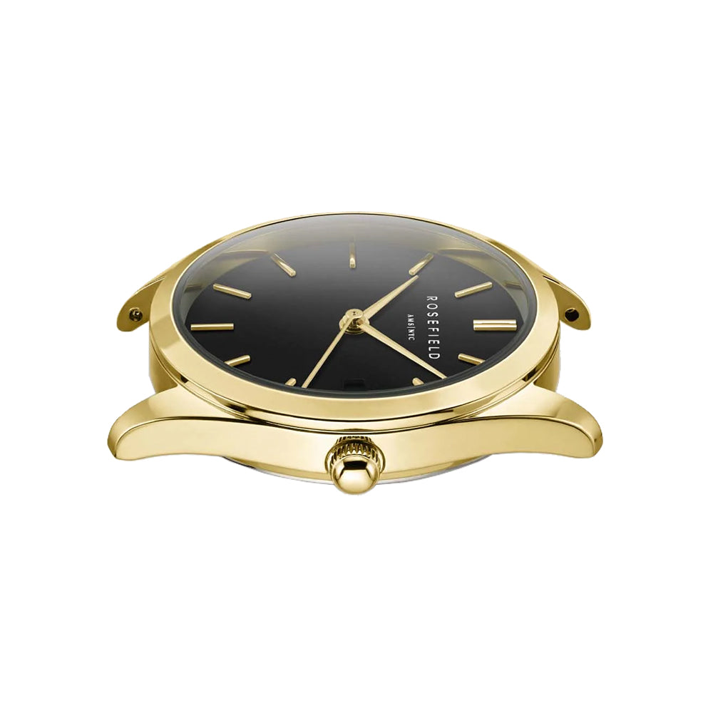 Rosefield Ace XS Black Gold Women Watch ABGSG-A19 - image 2