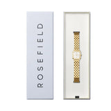 Rosefield Boxelle Gold Toned White Matte Dial Watch - BWGSG-B01 - image 3