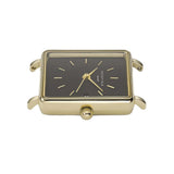 Rosefield Boxy XS Black Gold Women Watch QMBG-Q025 - image 2