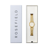 Rosefield Gaia Creme Gold Watch ORCGSG-OR01 - image 4