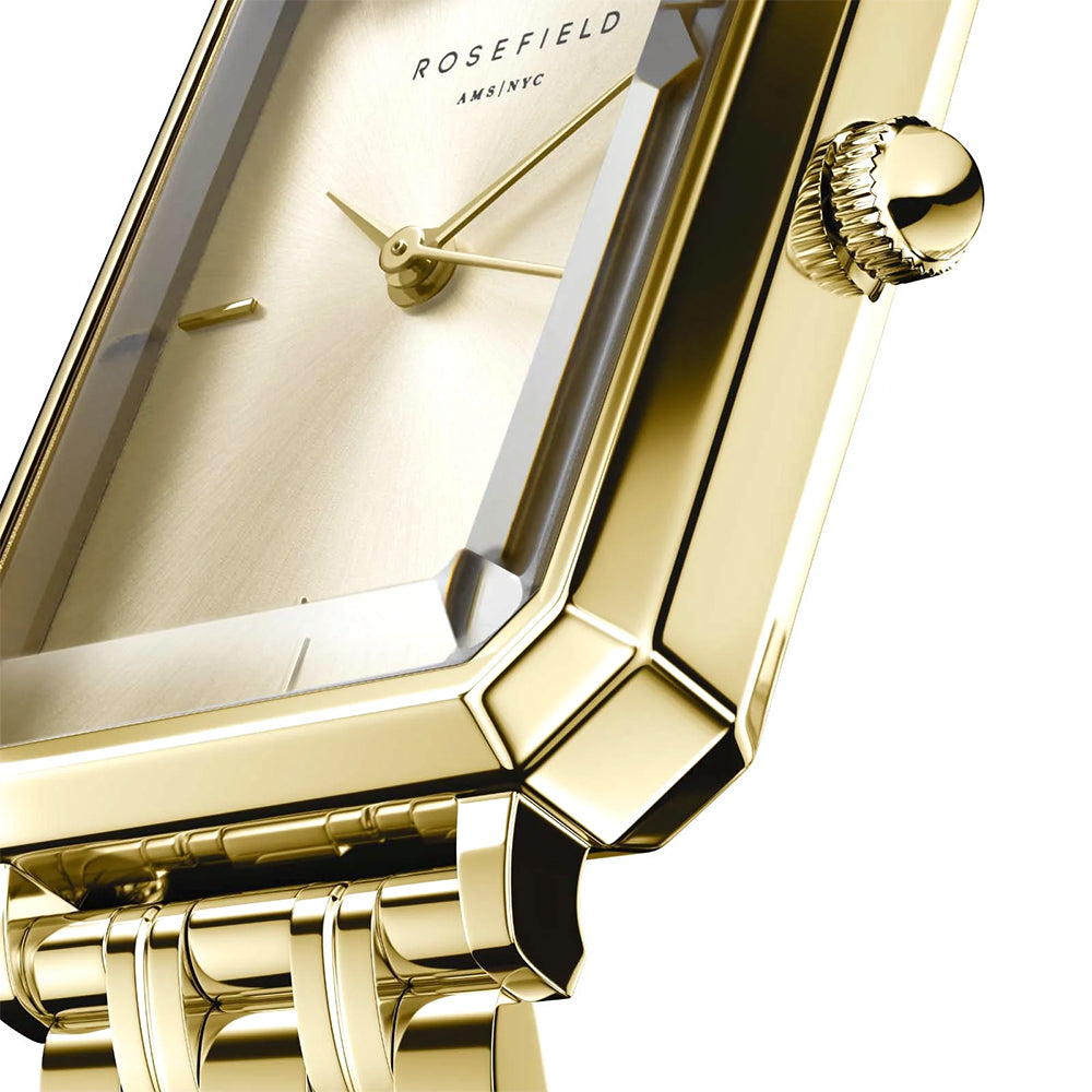Rosefield Octagon Champagne Women Watch OCGSG-O65 - image 2