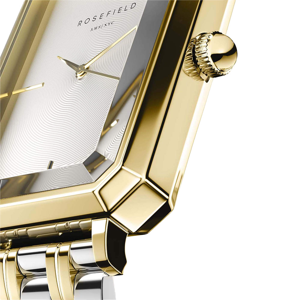 Rosefield Octagon Duotone Women Watch OWSSSG-O48 - image 2