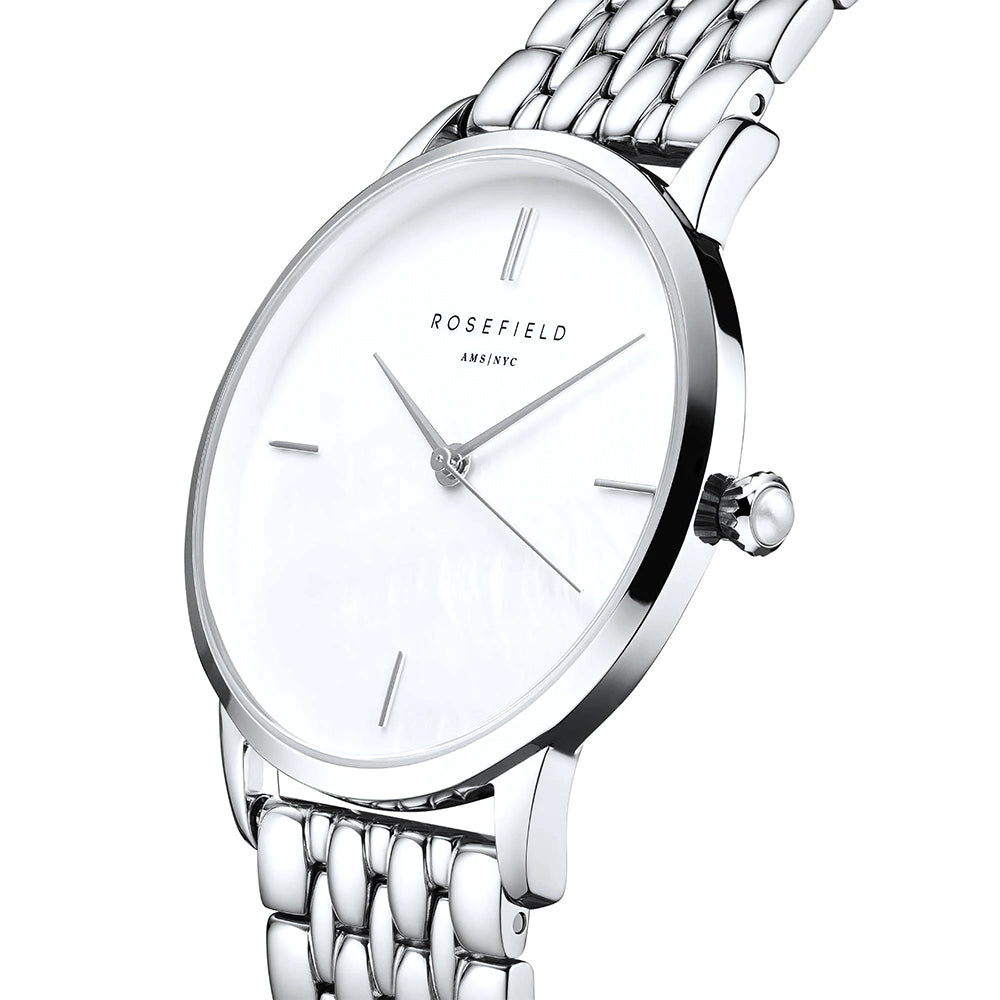 Rosefield Pearl Edit Silver Women Watch RMSSS-R02 - image 2