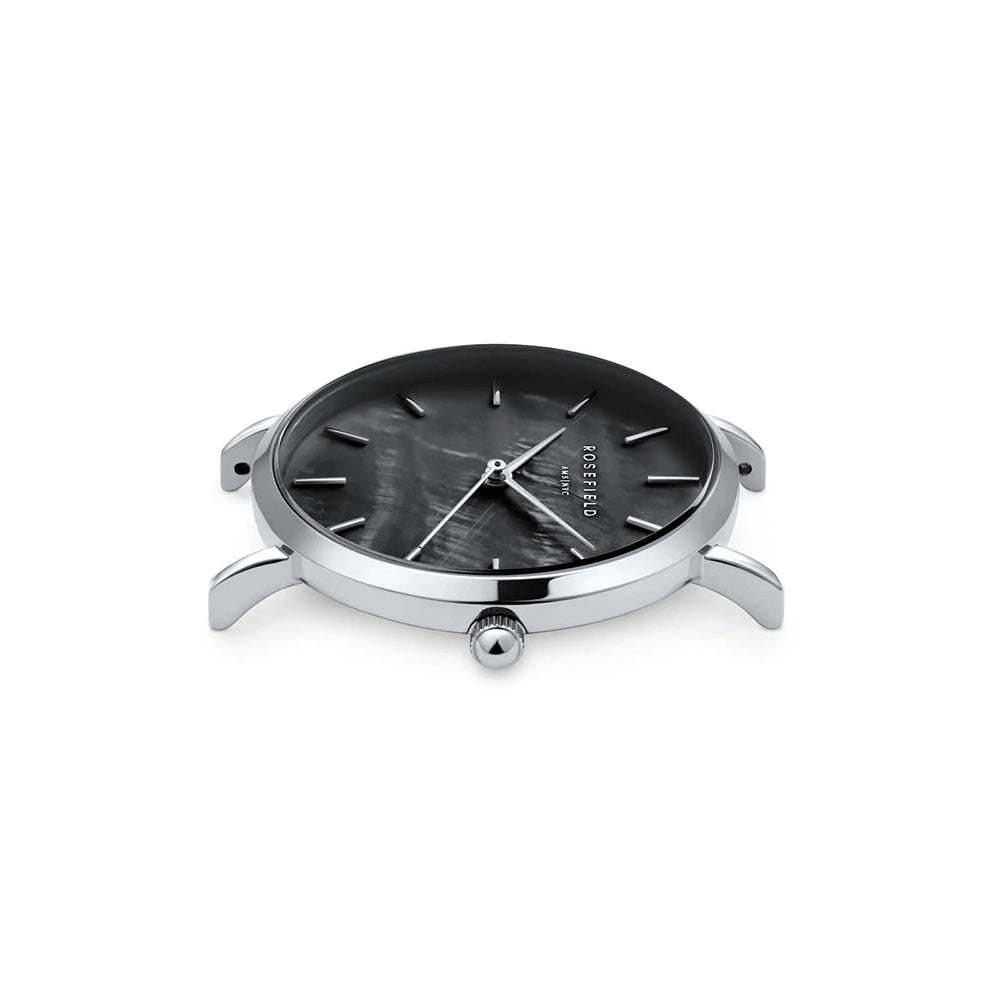 Rosefield Upper East Side Black Silver Women Watch UBSSS-U36 - image 2